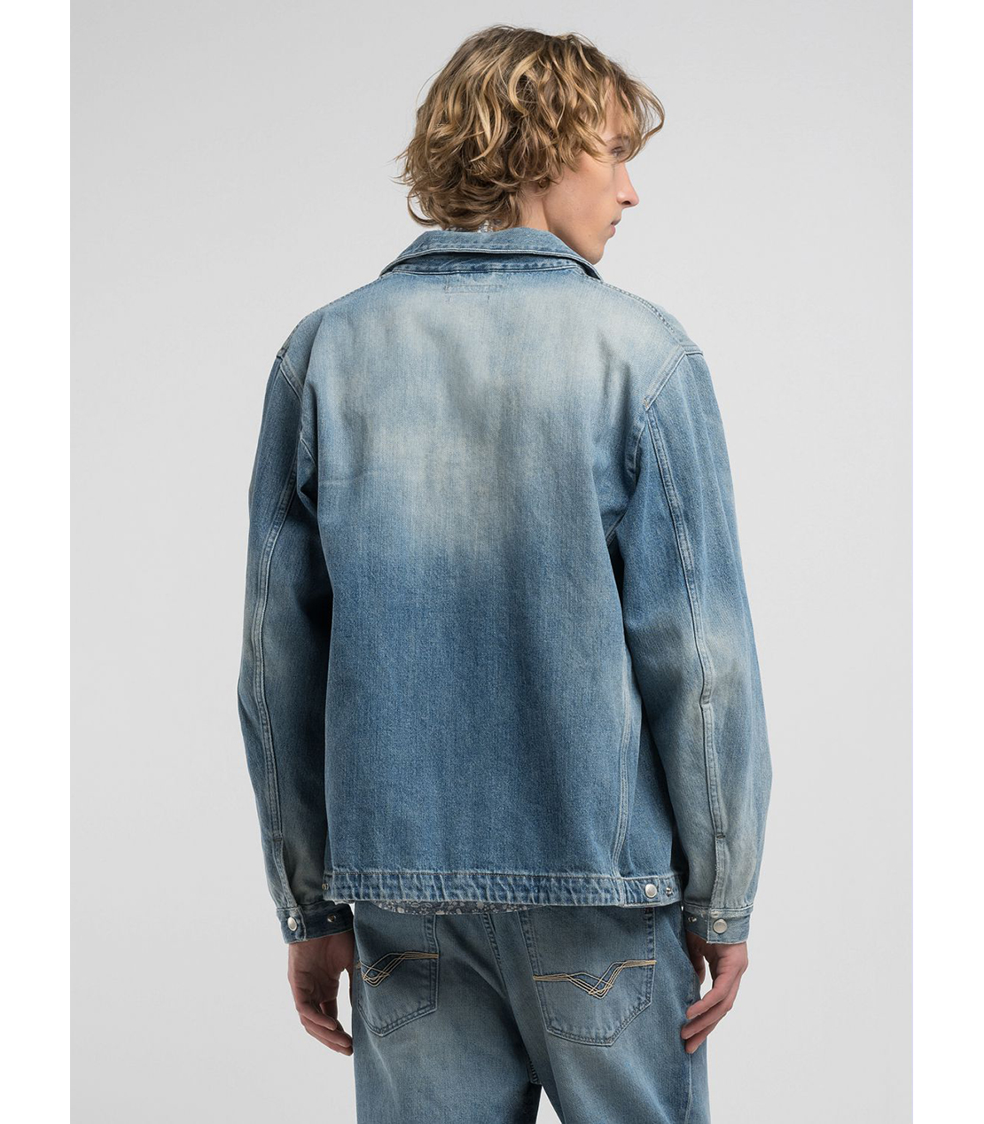 9Z1 ECO PLUS リサイクルデニムジャケット 詳細画像 ブルー 2